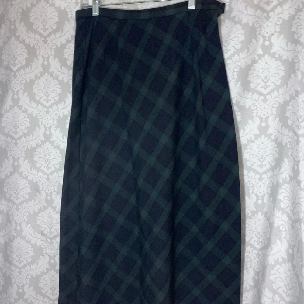 Vintage Preppy Maxi Skirt 12